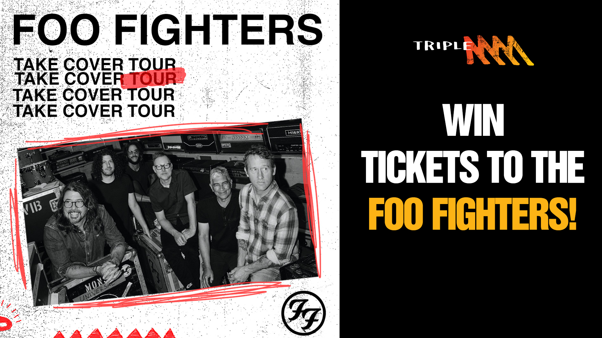 Missed out on tickets? Listen to Triple M at 8:05am every morning for your chance to win tickets to Powderfinger!