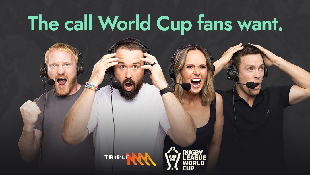 The NRL season may be over, but footy lives on! Catch the 2026 Rugby League World Cup live on Triple M and LiSTNR.