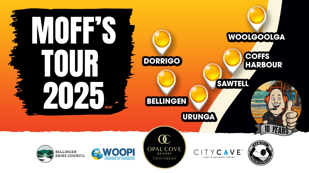 MOFFEE IS GOING ON TOUR!